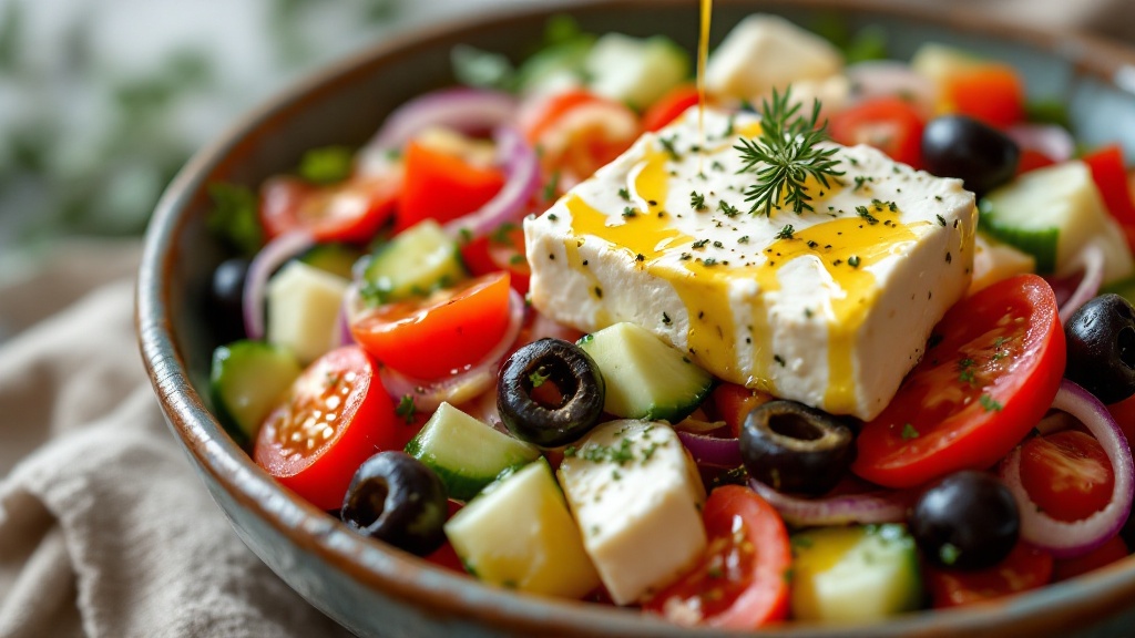 Греческий салат: классика средиземноморской кухни