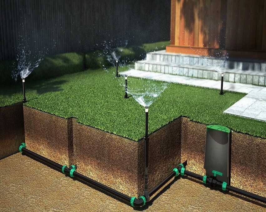 Автоматический полив газона своими руками: устройство поливных систем газона, рекомендации