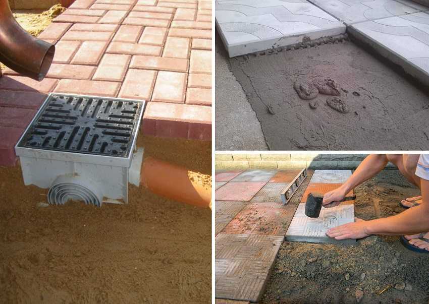 На что лучше класть тротуарную плитку? можно ли укладывать брусчатку на песок? когда надо уложить ее на бетон?