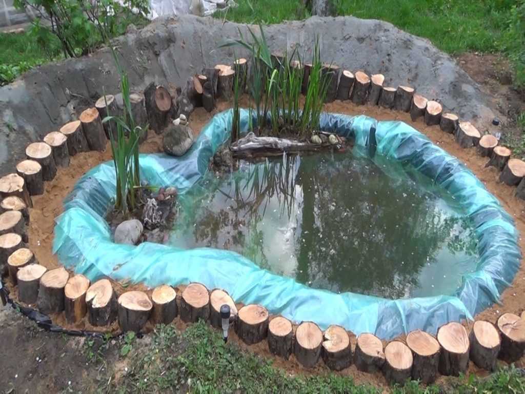 Как своими руками сделать декоративный пруд с фонтаном для дачи, без лишних хлопот?