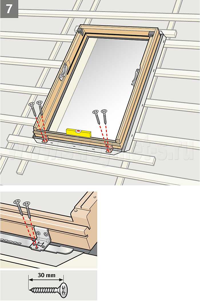 Монтаж мансардных окон velux, как установить окна велюкс