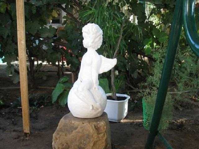 Как сделать фигуры из цемента для сада своими руками: фото пошагово