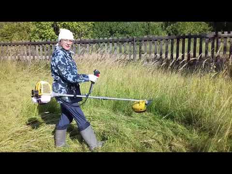 Как пользоваться триммером для травы с леской и диском