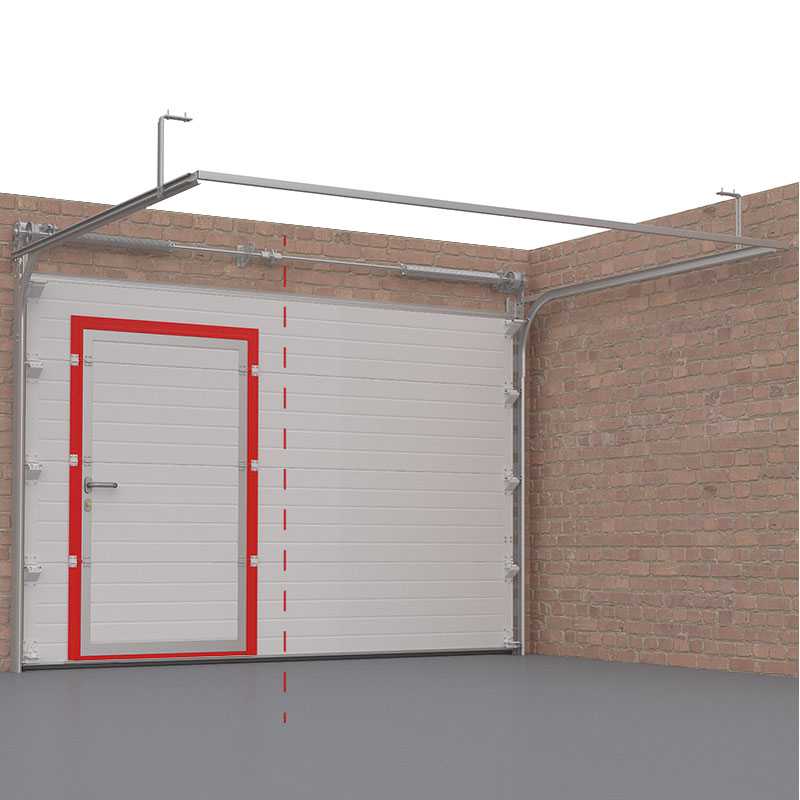 Ворота для гаража секционные подъемные: как изготовить и установить своими руками, размер и монтаж самодельных складных ворот