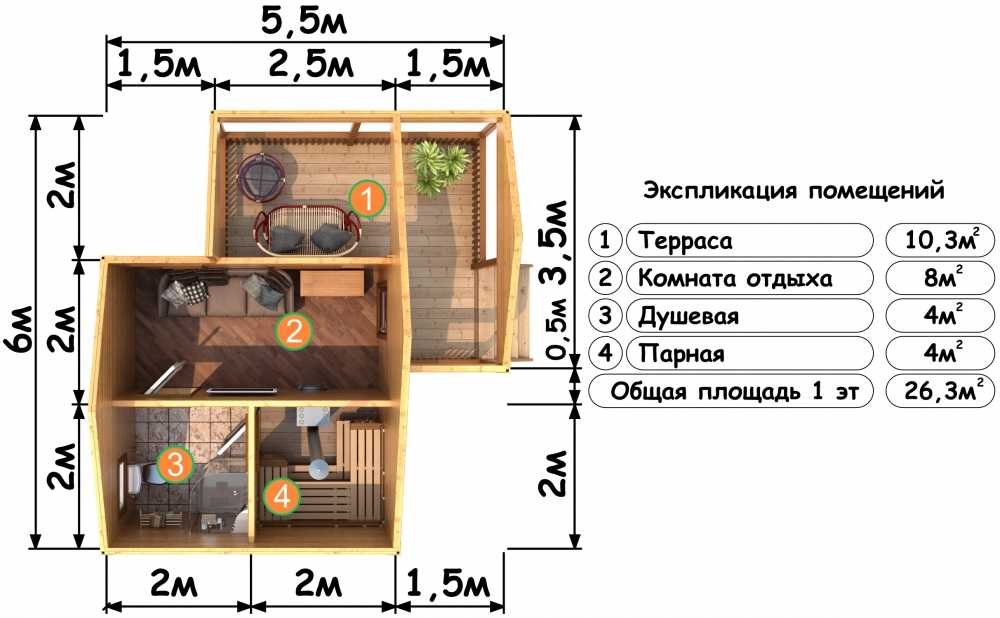 Планировка бани 3х5 м (45 фото): как обустроить внутри мойку и парилку отдельно, план постройки 3х3 и 2х3 м из шлакоблока
