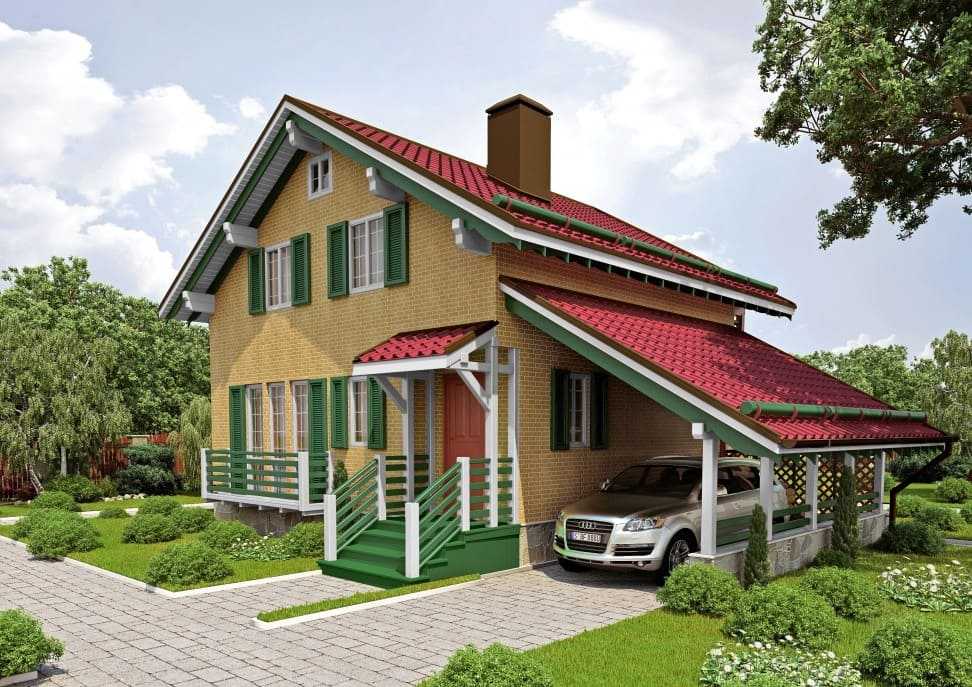 Проекты домов с мансардой: бесплатно чертежи и фото | home-ideas.ru