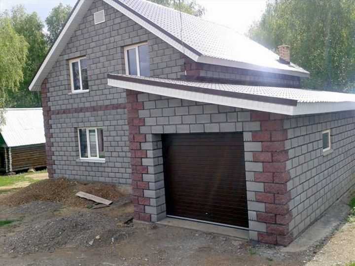 Как пристроить гараж к дому |