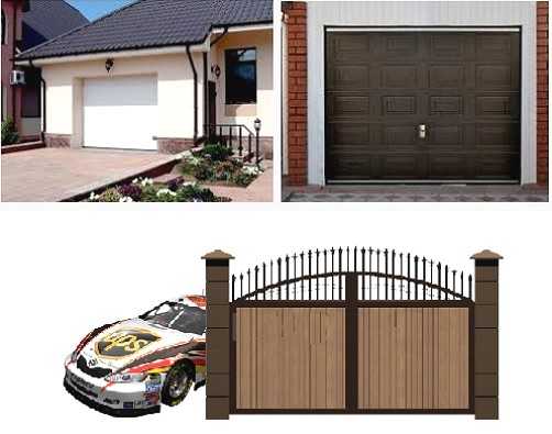 Гаражные распашные ворота (59 фото): металлические двери для гаража с калиткой, модели из сэндвич-панелей с уплотнителем
