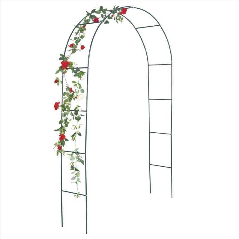 Металлические садовые арки (30 фото): кованые арки для вьющихся растений и цветов, конструкции из металла для плетистых роз, эскизы цветочных арок
