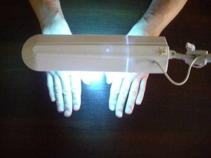 Ультрафиолетовая лампа для домашнего использования: выбор
