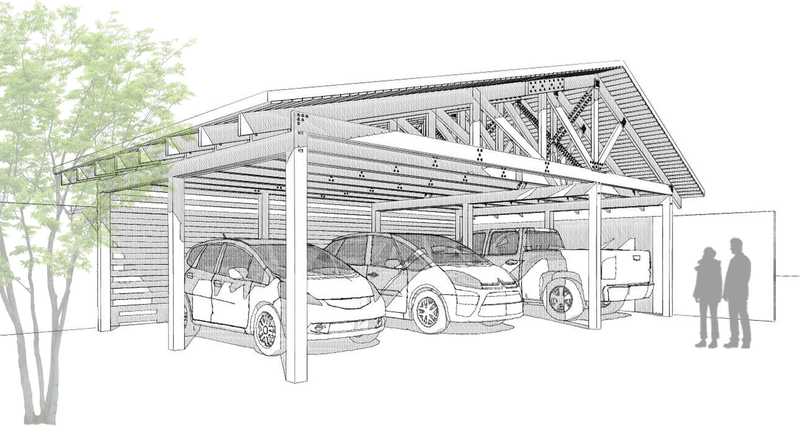 Навесы с хозблоком (37 фото): проекты сараев с навесом на 2 автомобиля и для отдыха на даче. как построить из дерева своими руками?