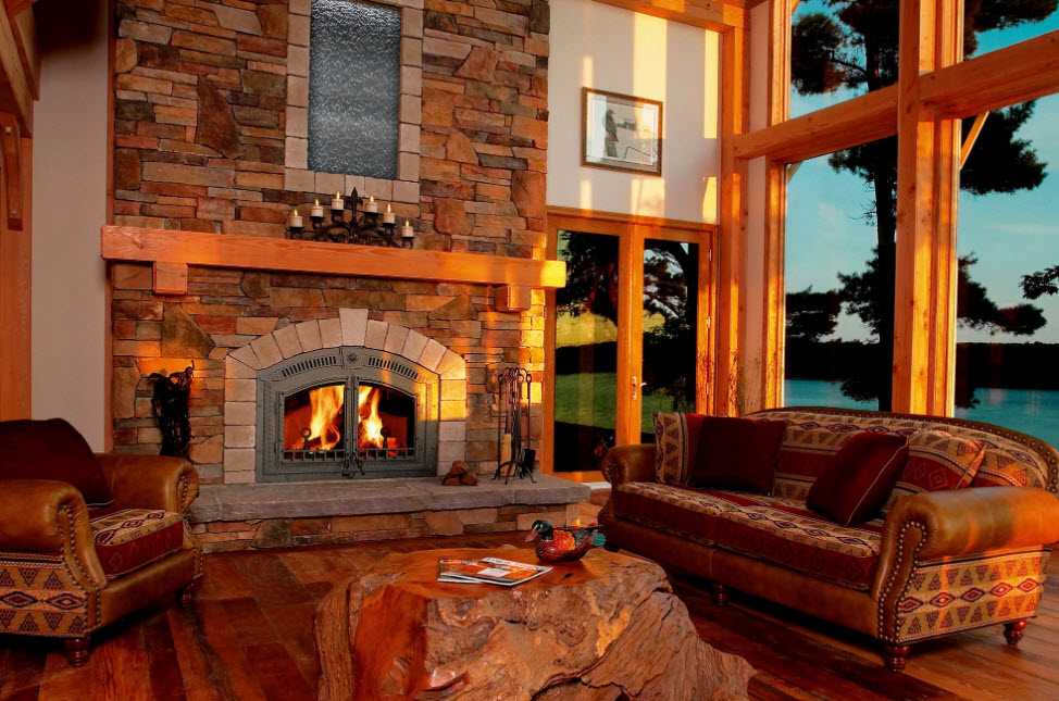 Камины для дачи дровяные (84 фото): печи длительного горения для дома на дровах, угловые чугунные газовые модели с водяным контуром