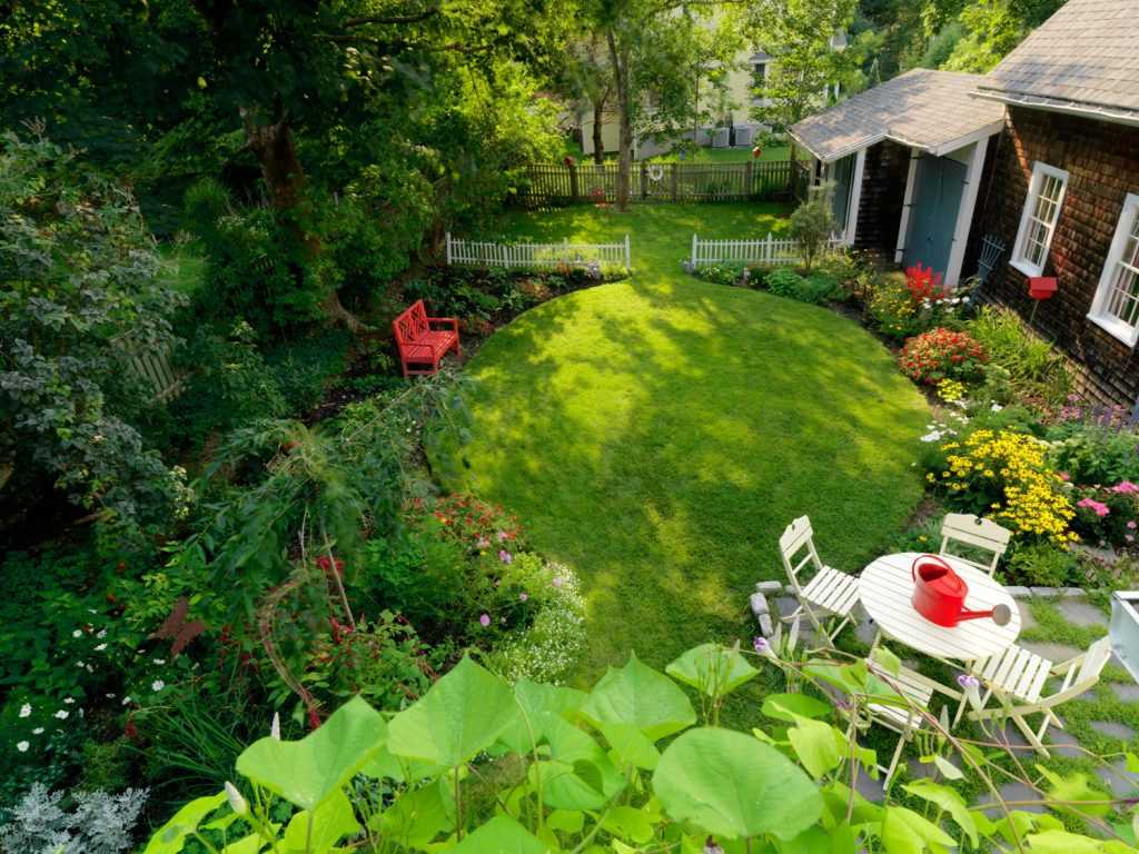 Ландшафтный дизайн маленького сада: красивые идеи оформления