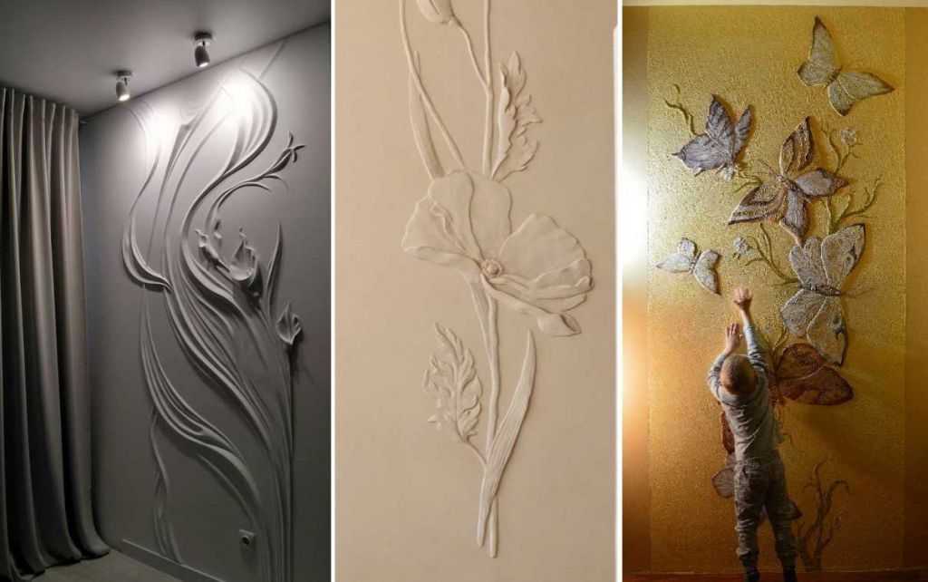 Создание барельефа своими руками: как сделать эксклюзивную роспись стен? творческие возможности для обновления декора. мастер-класс для начинающих