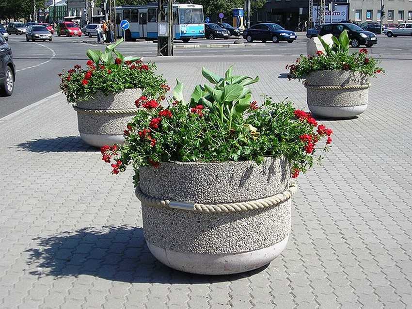 Как сделать вазоны для цветов уличные бетонные своими руками + фото и видео