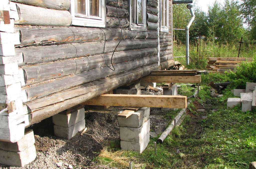 Как залить фундамент под старый деревянный дом своими руками?