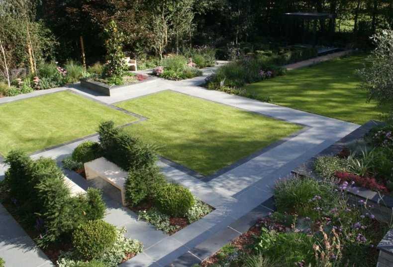 Ландшафтный дизайн участка 15 соток: идеи и решения для сада и огорода (130 фото)