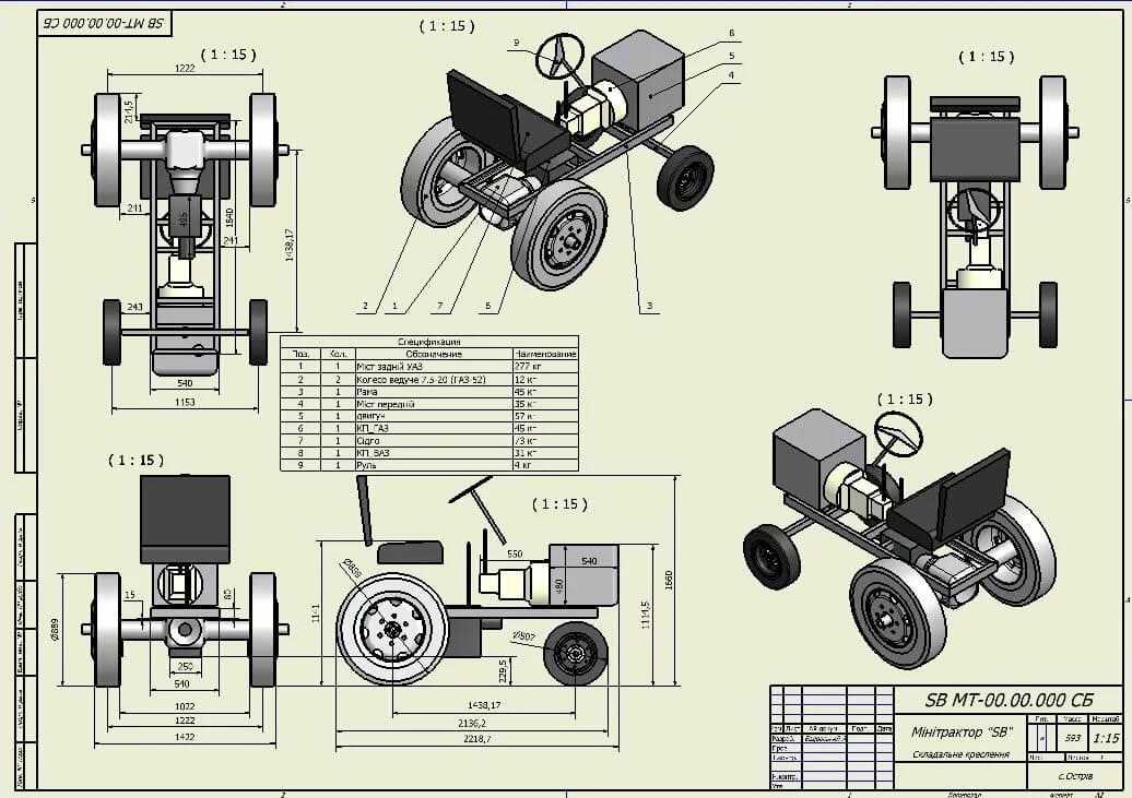 Мини-трактор 4х4 своими руками (32 фото): размеры рамы для самодельных моделей. как сделать переломку-классику размером 4х4 по чертежам?