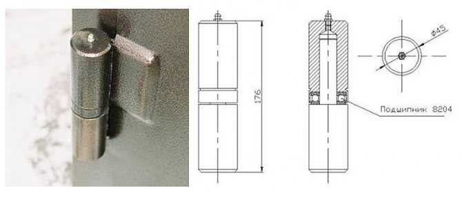 Как правильно приварить петли на ворота, калитку или металлическую дверь