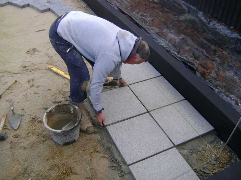 Состав бетона для тротуарной плитки: практика