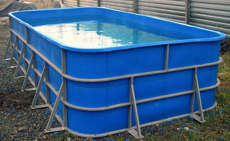 Из чего и как можно сделать бассейн на даче своими руками