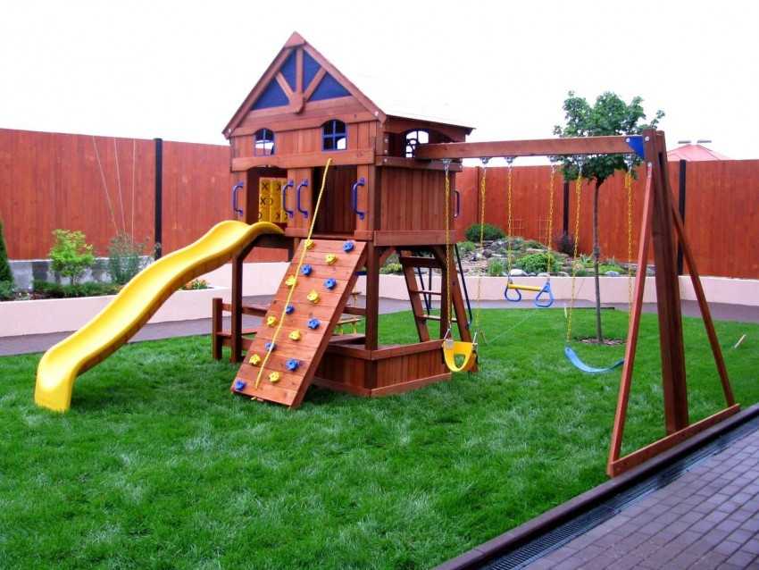 Детская площадка на даче - 14 самых популярных элементов - детки на даче