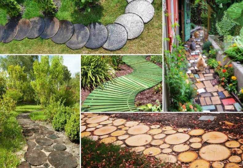 Садовые дорожки (129 фото): универсальные варианты оформления дорожек на даче, идеи и формы в ландшафтном дизайне
