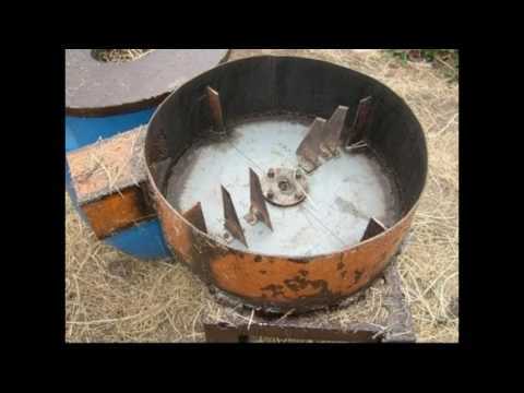 Соломорезка своими руками: видео, измельчитель сена соломы для частных подворий, чертежи электрической сенорезки
