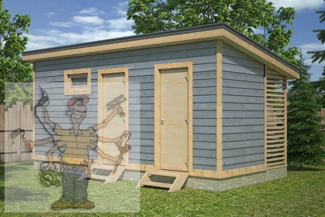 Хозблоки с дровяником (21 фото): сараи с дровником и туалетом под одной крышей на даче, делаем своими руками, проекты и чертежи