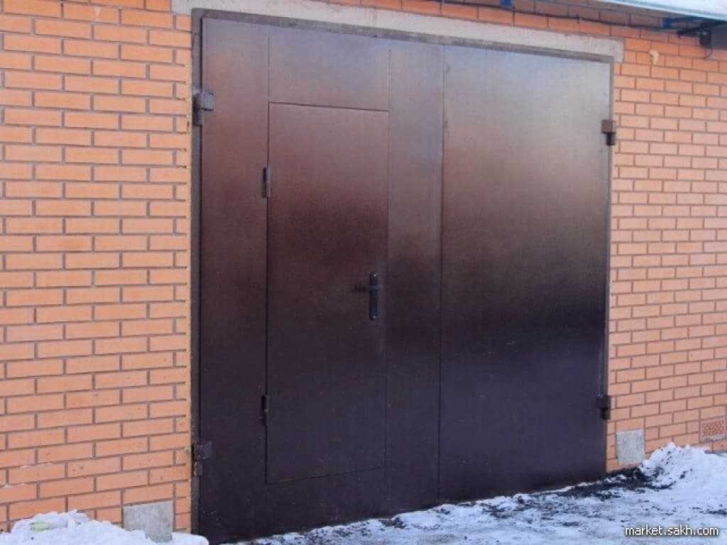 Утепленные гаражные ворота с установкой в москве. купить утепленные ворота для гаража под ключ