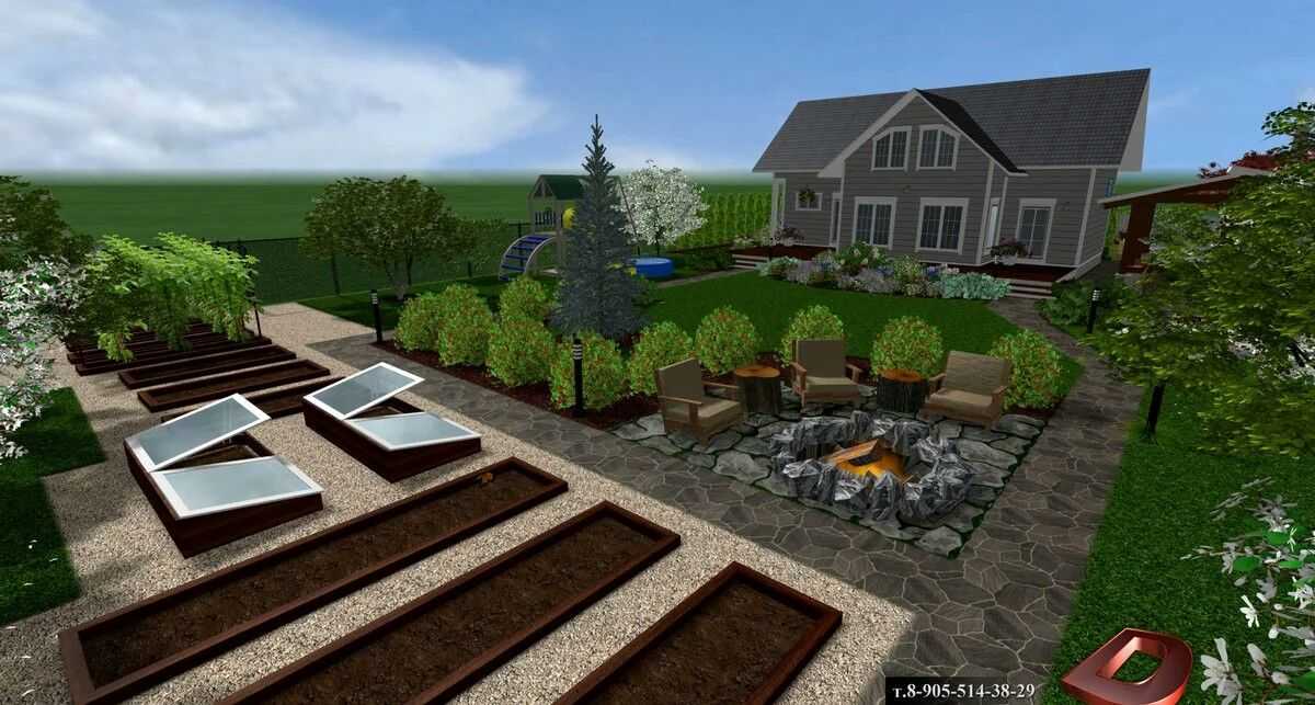Ландшафтный дизайн 15 соток (63 фото): схема планировки участка с домом, гаражом и баней, проекты и варианты оформления
