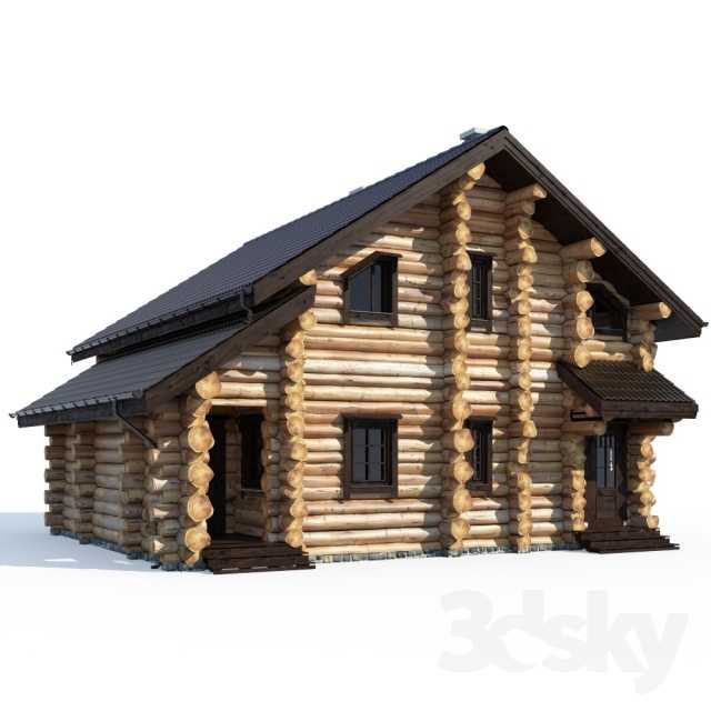 Дома из бруса и сборка деревянных срубов: характеристики и преимущества