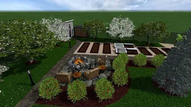 Ландшафтный дизайн маленького сада можно сделать своими руками Как подобрать готовые композиции для небольшого участка Как устроить зону отдыха и разбить дорожки Как сделать садик своими руками